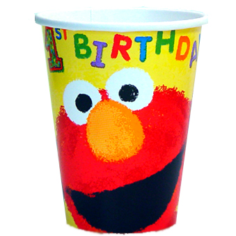 Sesame Street 1st Birthday Party Cup